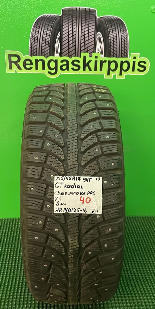 225/45R17 GT Radial Champiro Ice Pro 94T nasta 8mm / K1