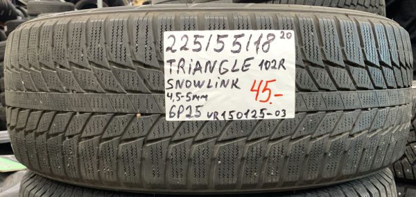 225/55R18 Triangle Snowlink 102R kitka 4,5-5mm / 6P25