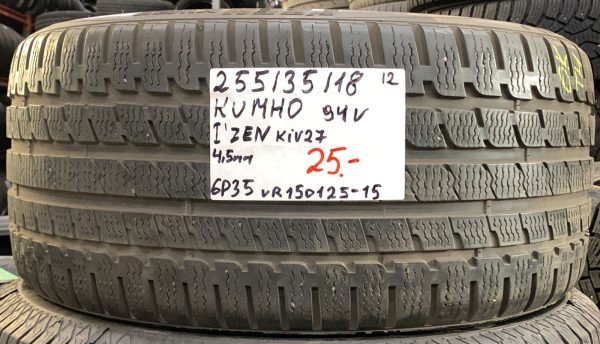 255/35R18 Kumho IZen KIV27 94V kitka 4,5mm / 6P35