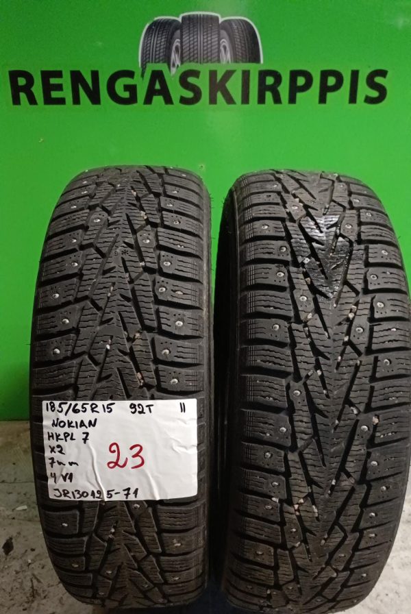 185/65R15 Nokian HKPL 7 92T nasta 7mm / 4V1