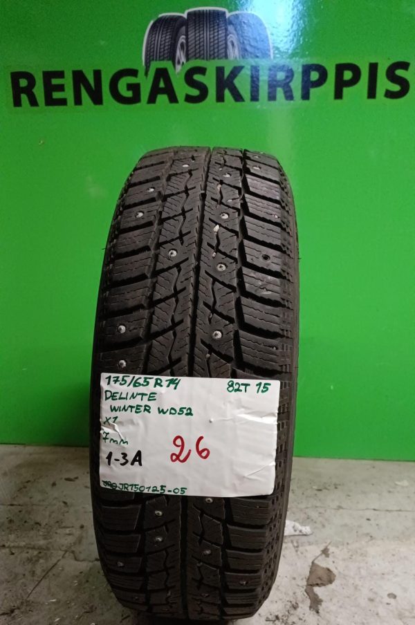 175/65R14 Delinte Winter WD52 82T nasta 7mm / 1-3A