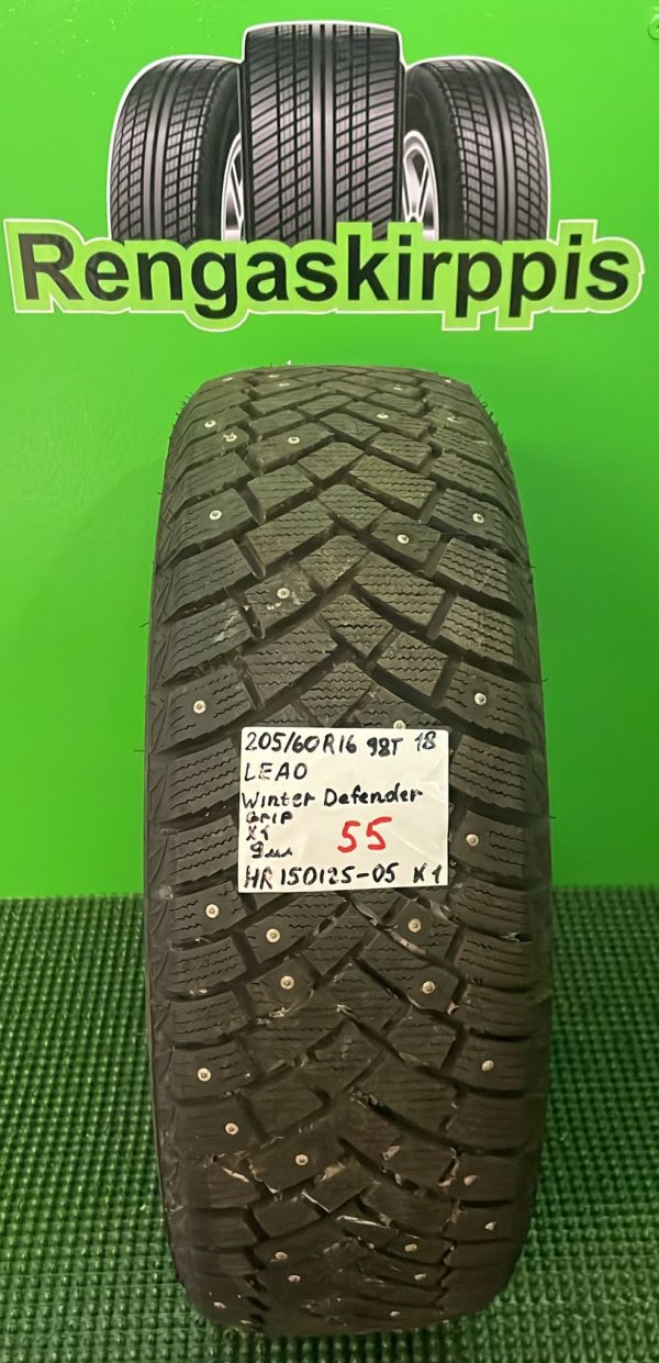 205/60R16 Leao Winter Defender Grip 98T nasta 9mm / K1