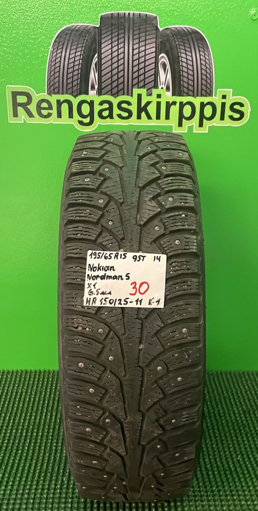 195/65R15 Nokian Nordman 5 95T nasta 6,5mm / K1