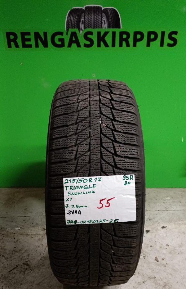 215/50R17 Triangle Snowlink 95R kitka 7-7,5mm / 3V1A