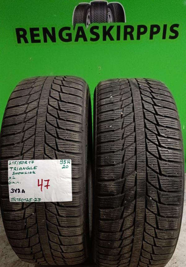 215/50R17 Triangle Snowlink 95R kitka 6mm / 3V2A