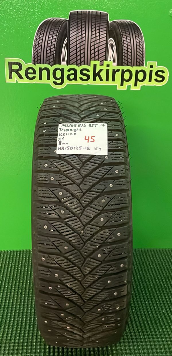 195/65R15 Triangle IceLink 95T nasta 8mm / K1