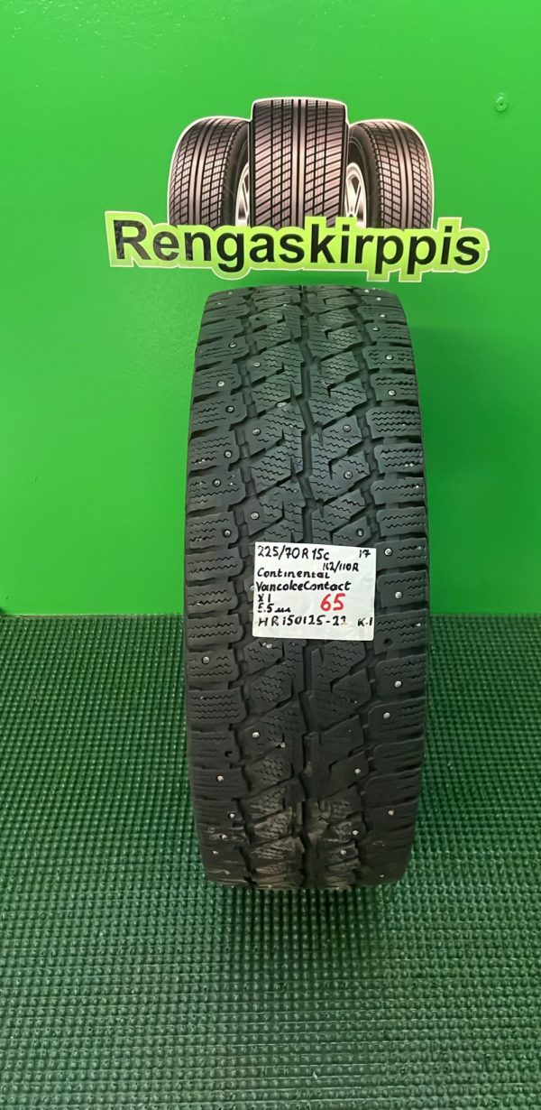 225/70R15C Continental VancoIceContact 112/110R nasta 5,5mm / K1