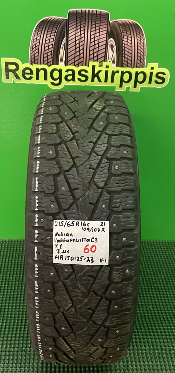 215/65R16C Nokian HKPL C3 109/107R nasta 7mm / K1