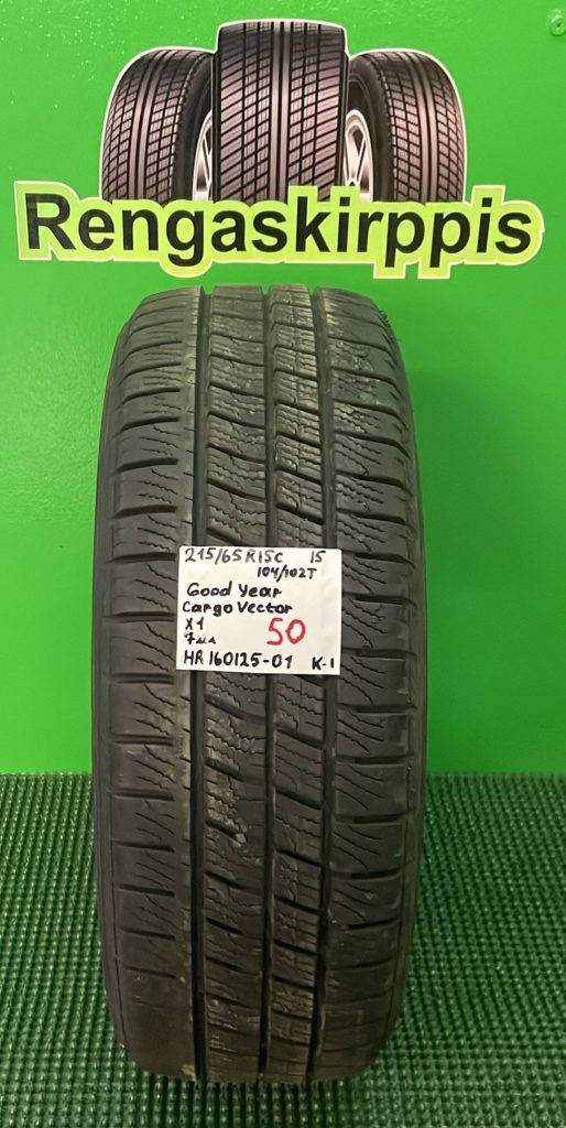 215/65R15C GoodYear Cargo Vector 104/102T kitka 7mm / K1