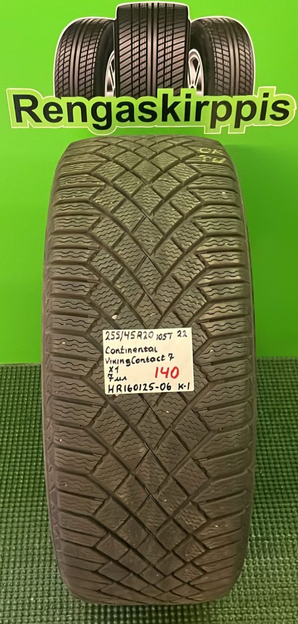 255/45R20 Continental VikingContact 7 105T kitka 7mm / K1