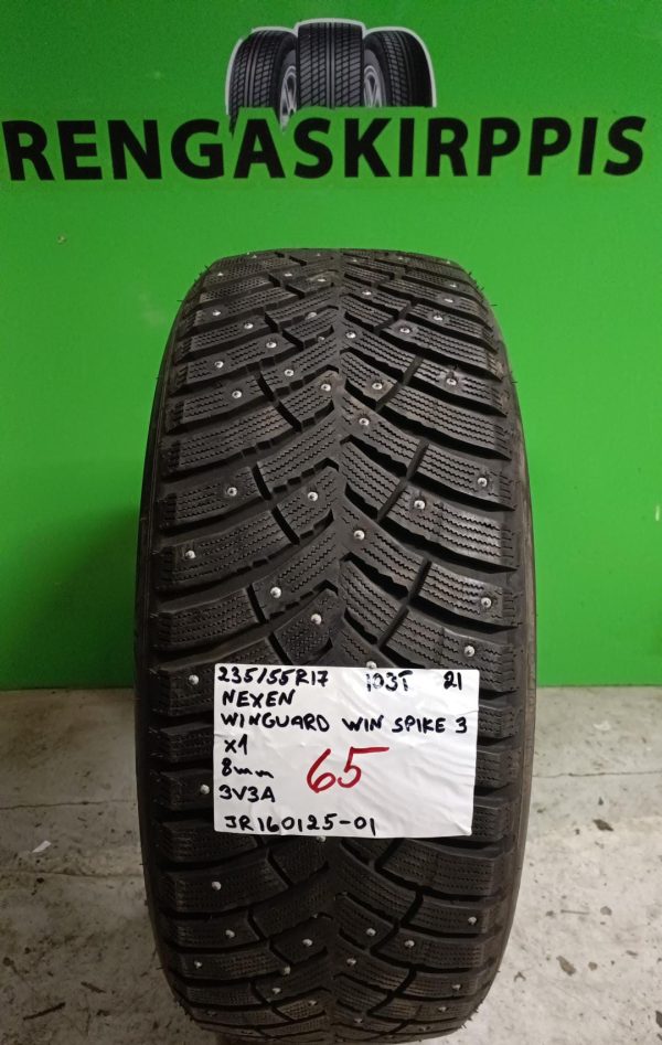 235/55R17 Nexen Winguard Win Spike 3 103T nasta 8mm / 3V3A