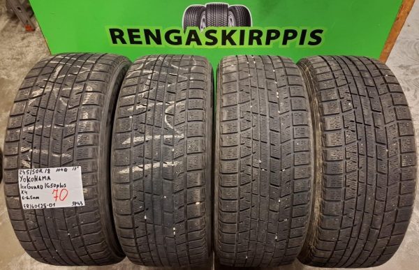 245/50R18 Yokohama IceGuard IG50 Plus 104Q kitka 6-6,5mm / 5P43