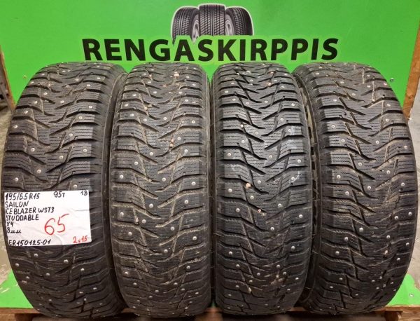 195/65R15 Sailun Ice Blazer WST3 Studdable 95T nasta 8mm / 2V15