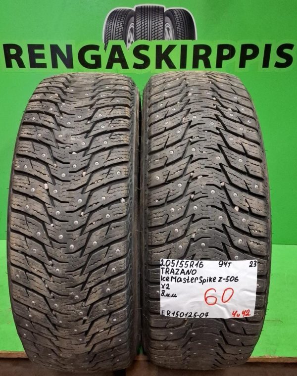 205/55R16 Trazano Ice Master Spike Z506 94T nasta 8mm / 4V42