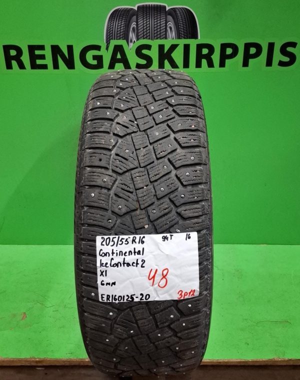 205/55R16 Continental IceContact 2 94T nasta 6mm / 3P12