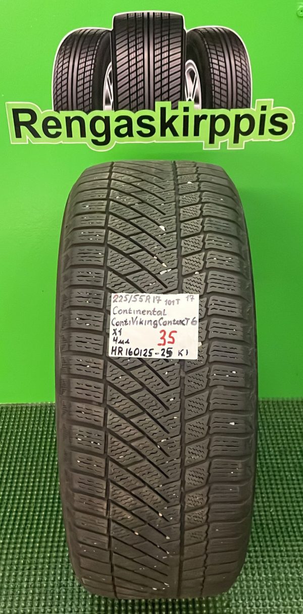 225/55R17 Continental ContiVikingContact 6 101T kitka 4mm / K1