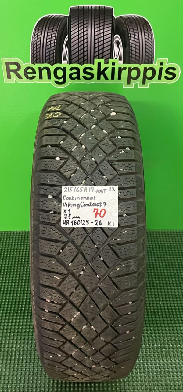 215/65R17 Continental VikingContact 7 103T kitka 7,5mm / K1