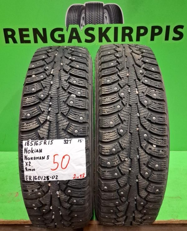 185/65R15 Nokian Nordman 5 92T nasta 8mm / 2V13