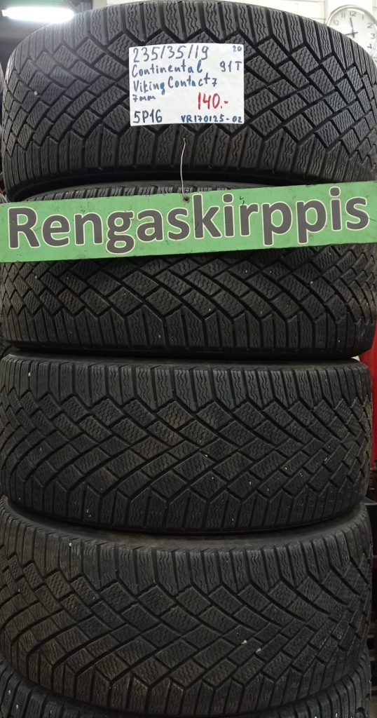 235/35R19 Continental VikingContact 7 91T kitka 7mm / 5P16