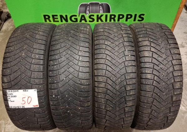 235/65R17 Pirelli Ice Zero 108H kitka 4-5mm / 4P41