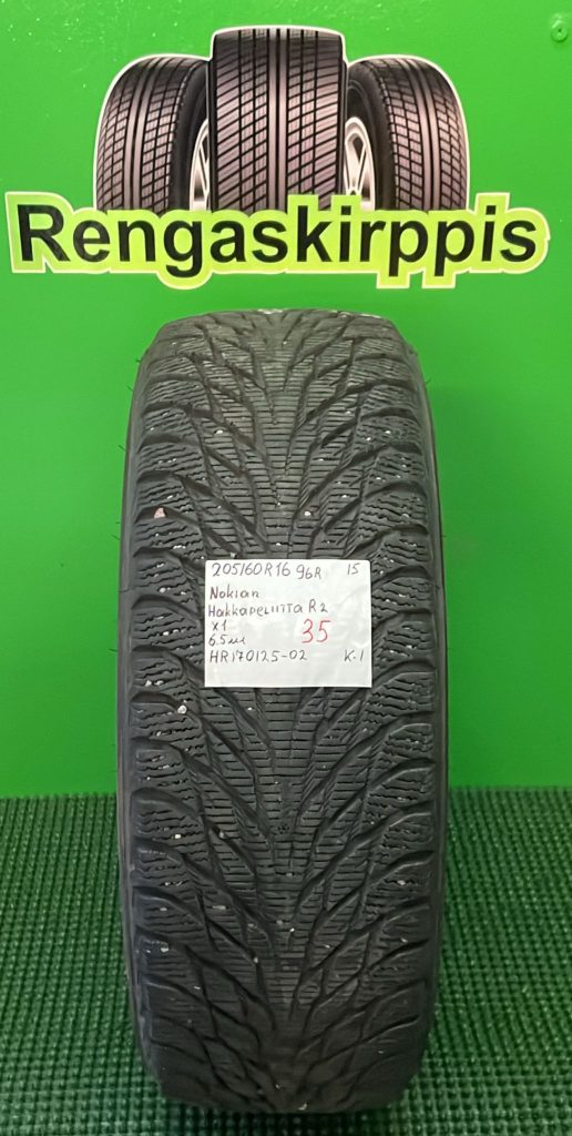 205/60R16 Nokian HKPL R2 96R kitka 6,5mm / K1