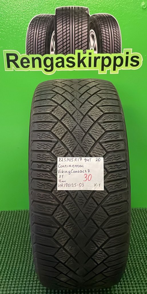 225/45R17 Continental VikingContact 7 94T kitka 4mm / K1