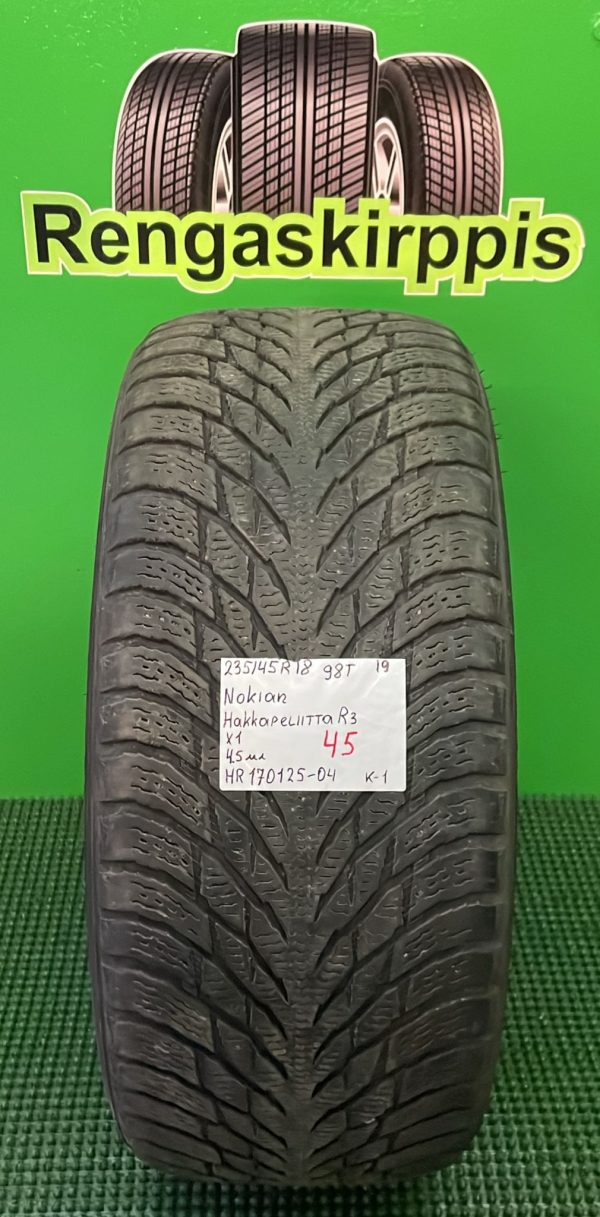 235/45R18 Nokian HKPL R3 98T kitka 4,5mm / K1