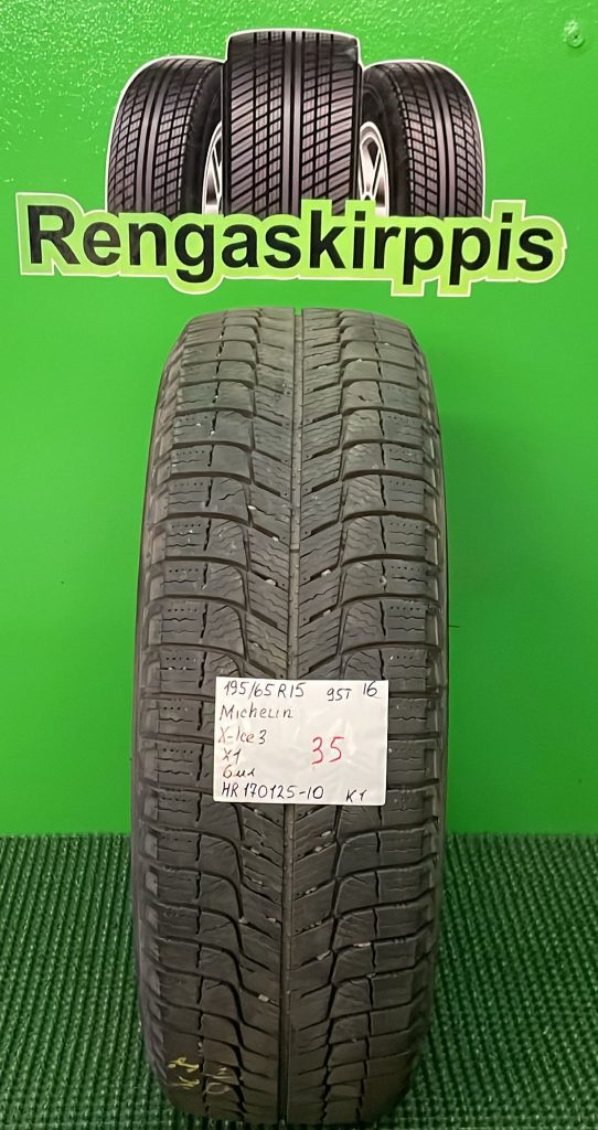 195/65R15 Michelin X-Ice 3 95T kitka 6mm / K1