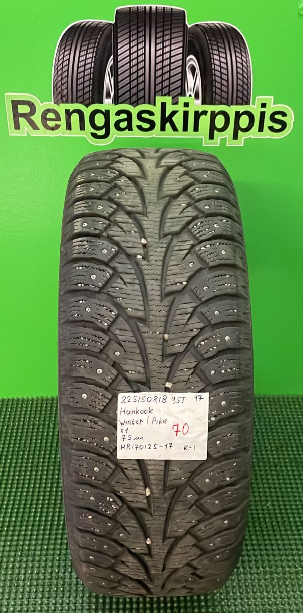 225/50R18 Hankook Winter IPike 95T nasta 7,5mm / K1