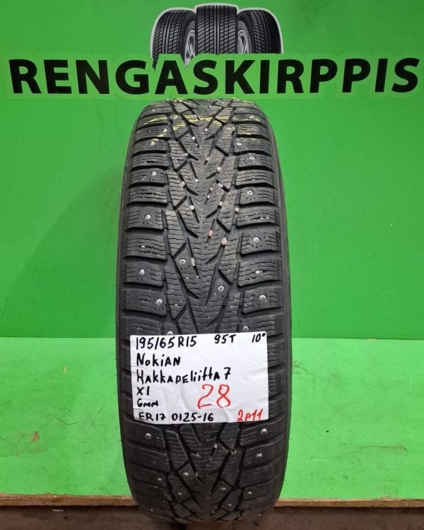 195/65R15 Nokian HKPL 7 95T nasta 6mm / 2P11