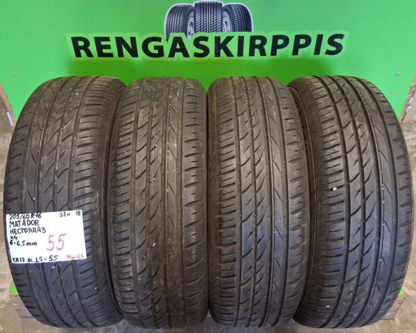 205/60R16 Matador Hectorra 3 92H kesä 6-6,5mm / 4V43