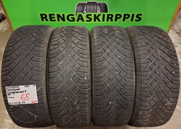 225/55R18 Continental VikingContact 7 102T kitka 5,5mm / 5P44