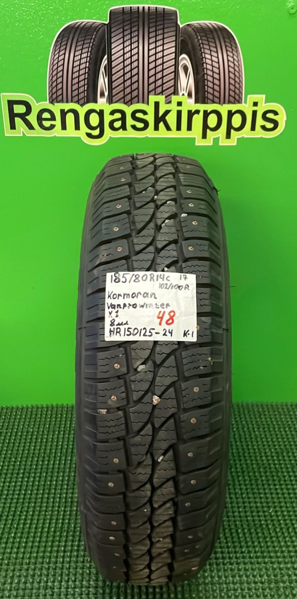 185/80R14C Kormoran Vanpro Winter 102/100R nasta 8mm / K1