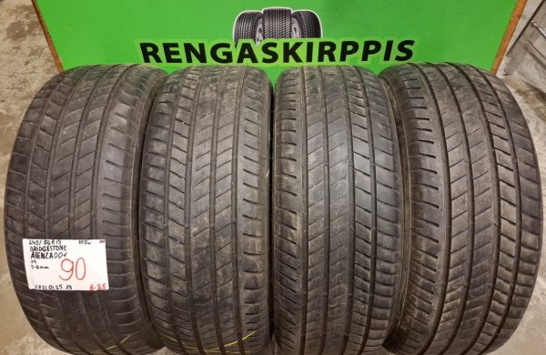 245/50R19 Bridgestone Alenza 001 105W kesä 5-6mm / 6-25