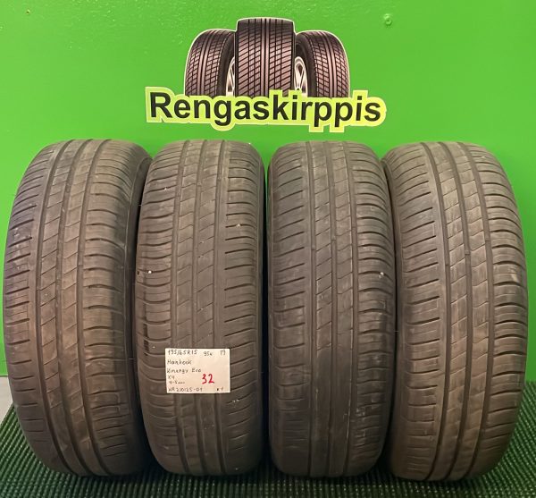 195/65R15 Hankook Kinergy Eco 95H kesä 4-5mm / K1