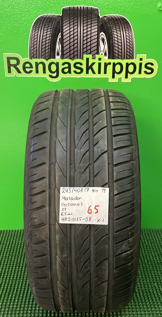 245/40R17 Matador Hectorra 3 91Y kesä 6,5mm / K1