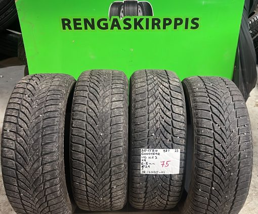 215/55R17 GoodYear UG Ice 2 98T kitka 6-8mm / 5P2A