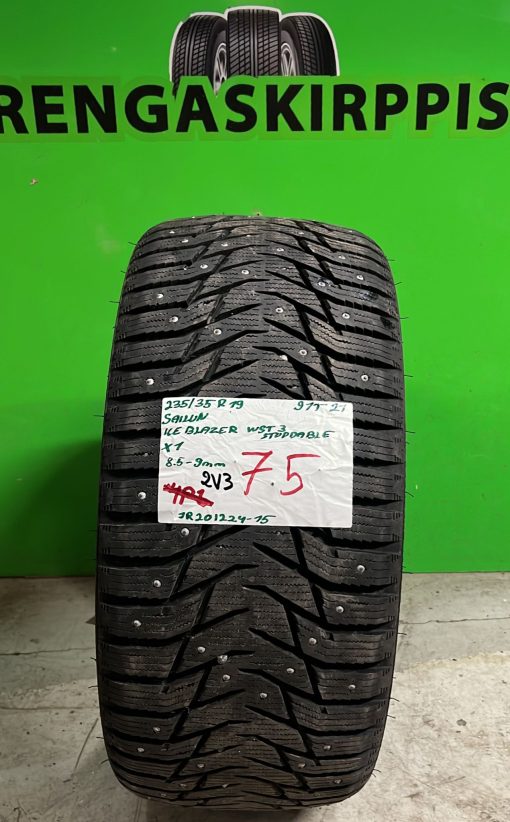 235/35R19 Sailun Ice Blazer WST 3 Studdable 91T nasta 8,5-9mm / 2V3