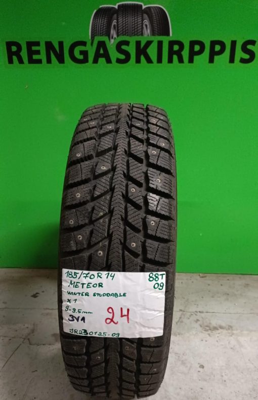 185/70R14 Meteor Winter Studdable 88T nasta 9-9,5mm / 3V1