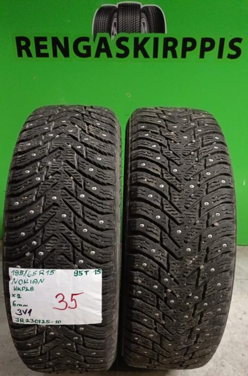 195/65R15 Nokian HKPL 8 95T nasta 6mm / 3V1