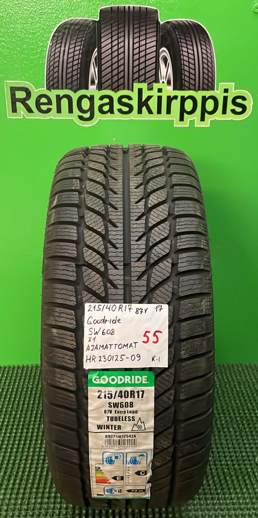 215/40R17 Goodride SW608 87V kitka ajamattomat / K1