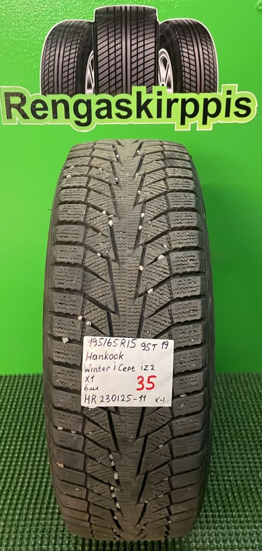 195/65R15 Hankook Winter ICept IZ2 95T kitka 6mm / K1