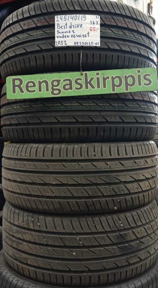 245/40R19 Bestdrive Summer 98Y kesä uudenveroiset / 2P52