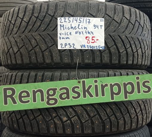 225/45R17 Michelin X-Ice North 4 94T nasta 7mm / 2P32