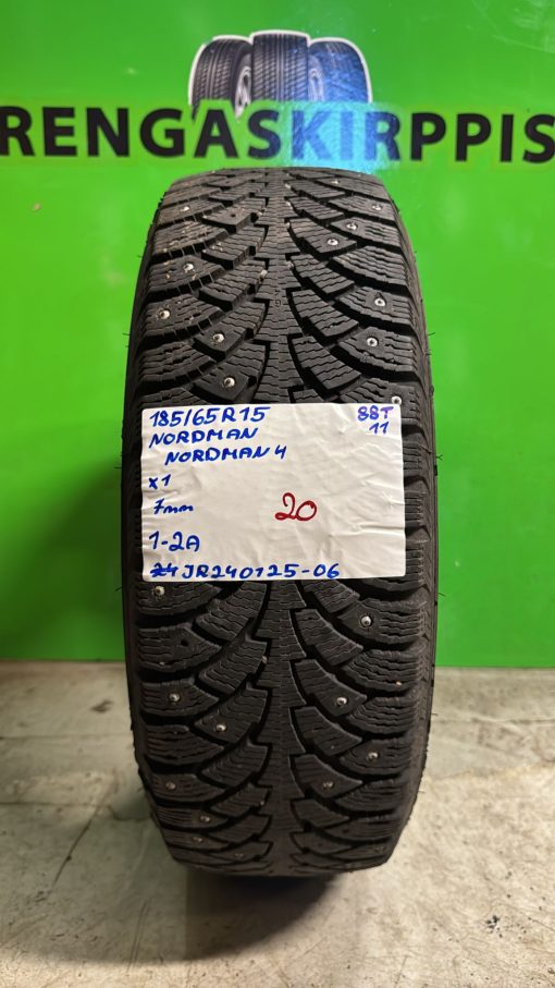 185/65R15 Nordman Nordman 4 88T nasta 7mm / 1-2A