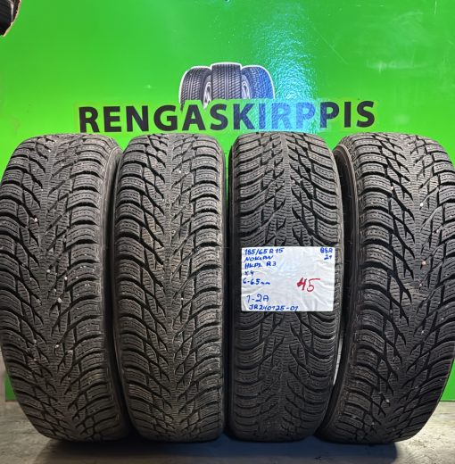 185/65R15 Nokian HKPL R3 88R kitka 6-6,5mm / 1-2A