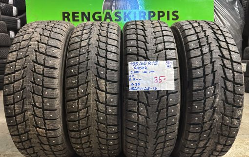 195/65R15 Radar Dimax Ice 95T nasta 6-7mm / 1-3a