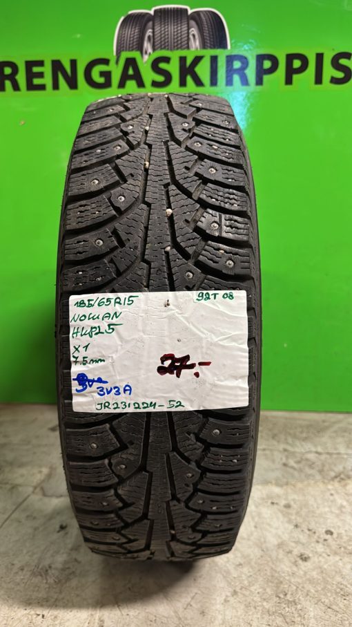 185/65R15 Nokian HKPL 5 92T nasta 7,5mm / 3V3A