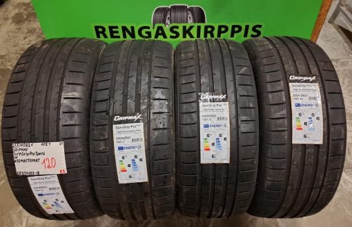 255/40R21 Gripmax SureGrip Pro Sport 102Y kesä ajamattomat / K8