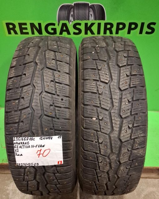 235/65R16C Nankang Ice Activa IV-1 Van 121/119R nasta 8mm / K8